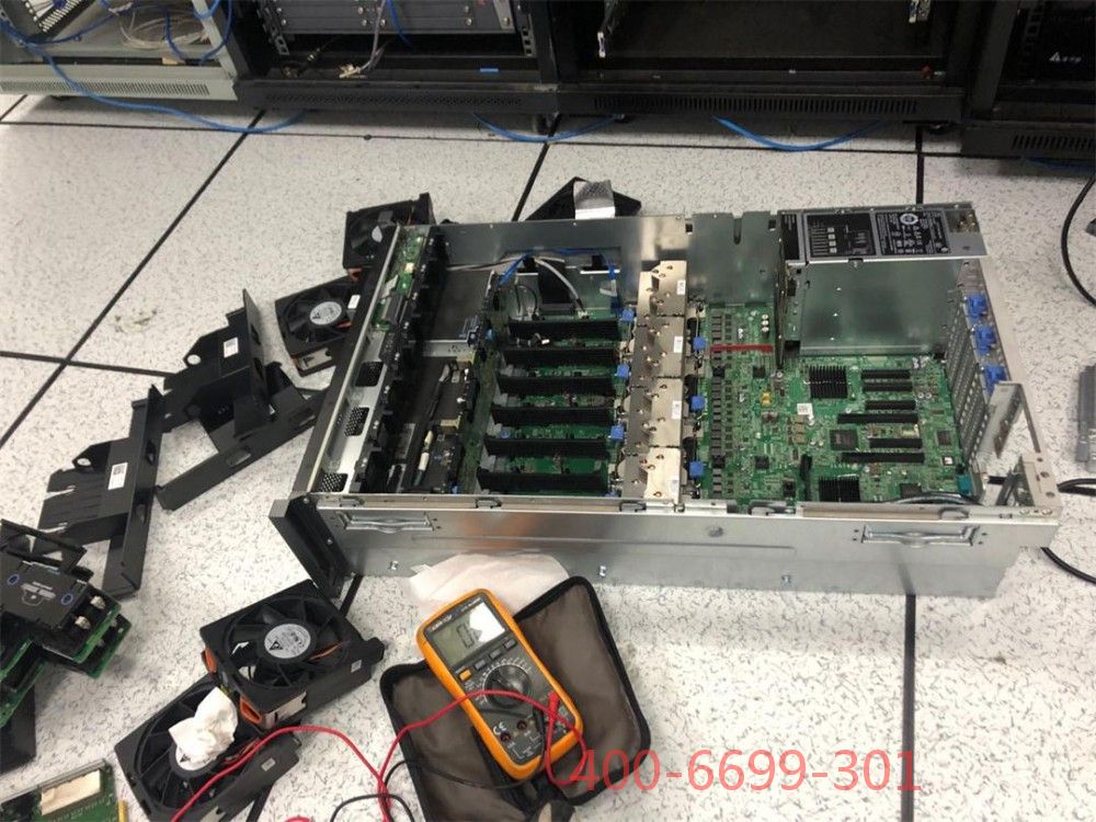 Dell R910  服務器不開機 面板顯示VLT0204 報錯維修